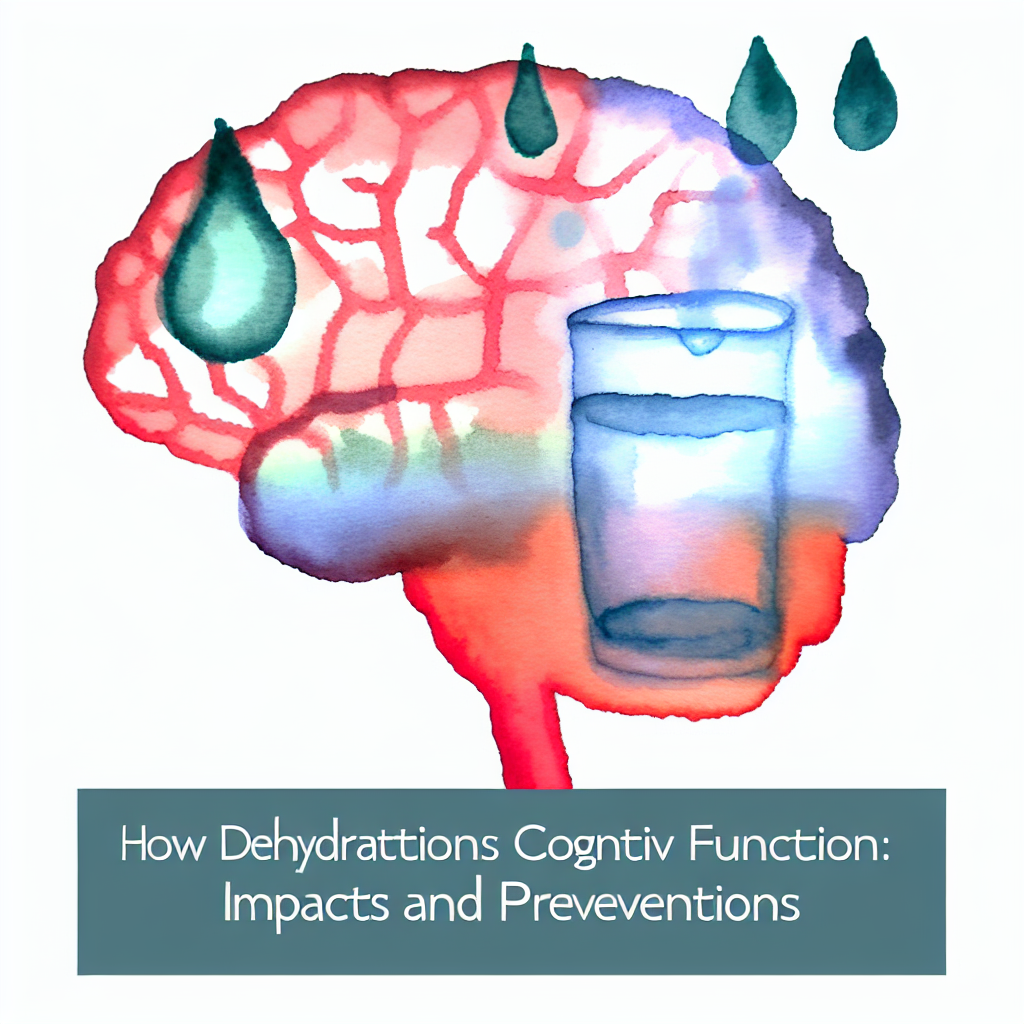 Como a Desidratação Afeta a Função Cognitiva: Impactos e Prevenções